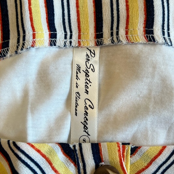 NWT Perceptions striped tank top size small - Picture 7 of 9